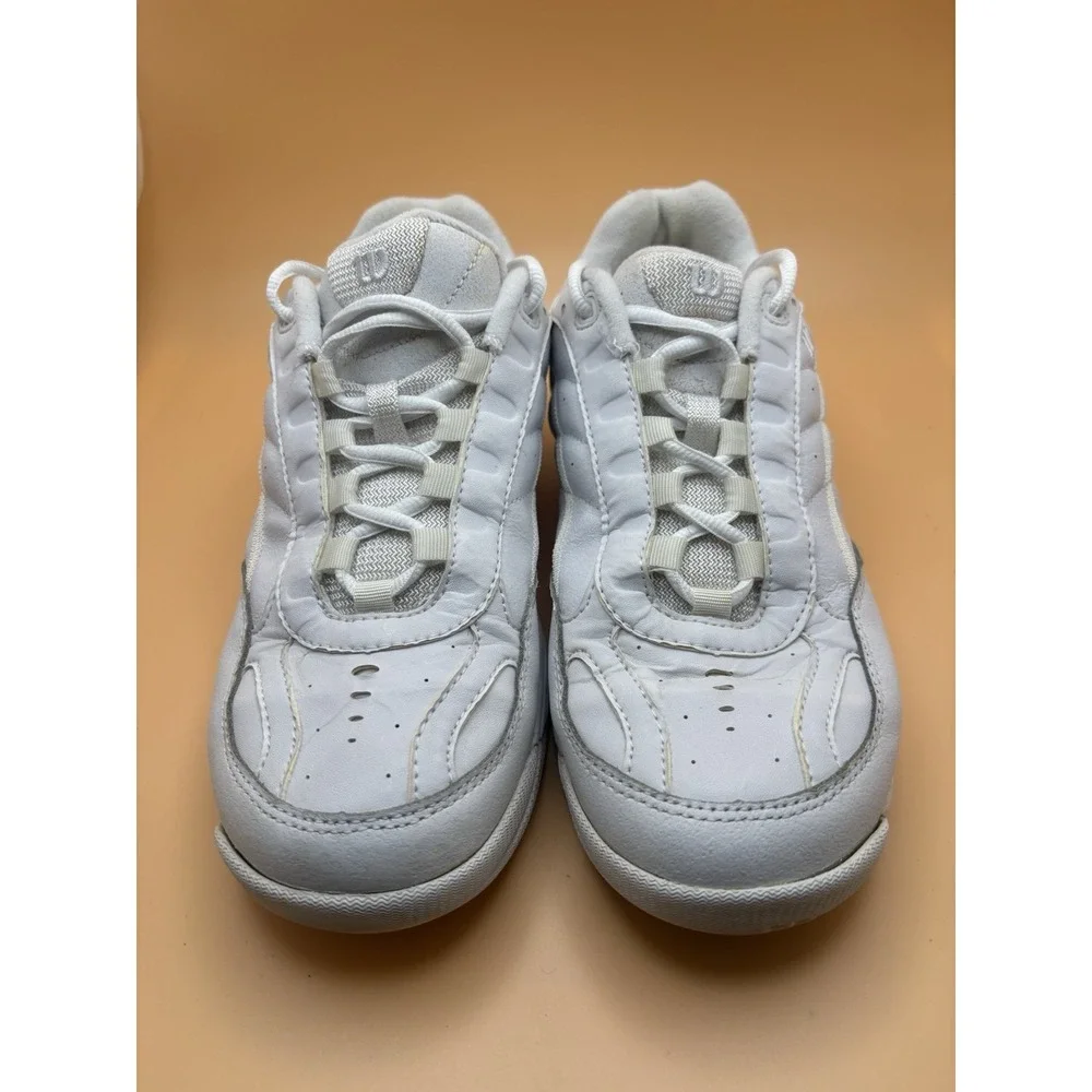 Wilson White Leather Tennis Shoes Low Top Athletic Sneakers Mens Size 7.5
